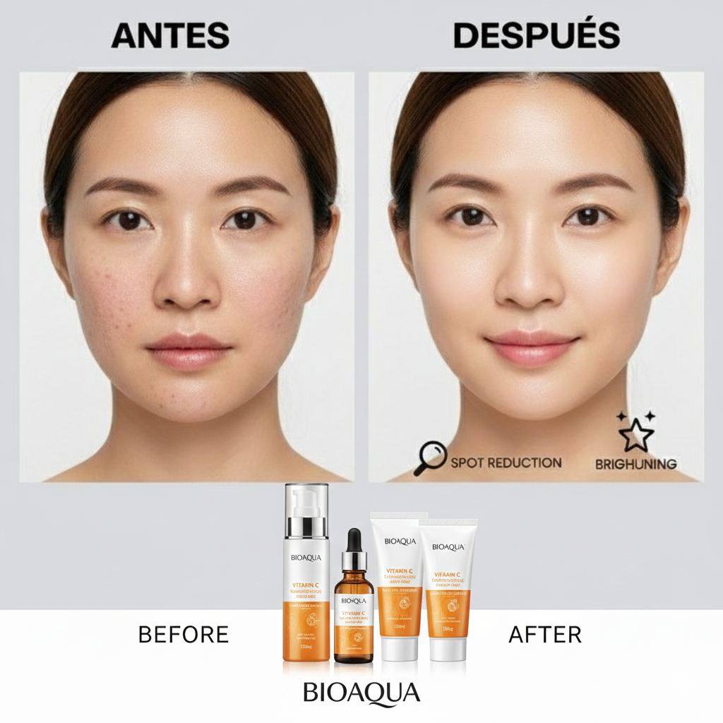 RUTINA DE LIMPIEZA VITAMINA C